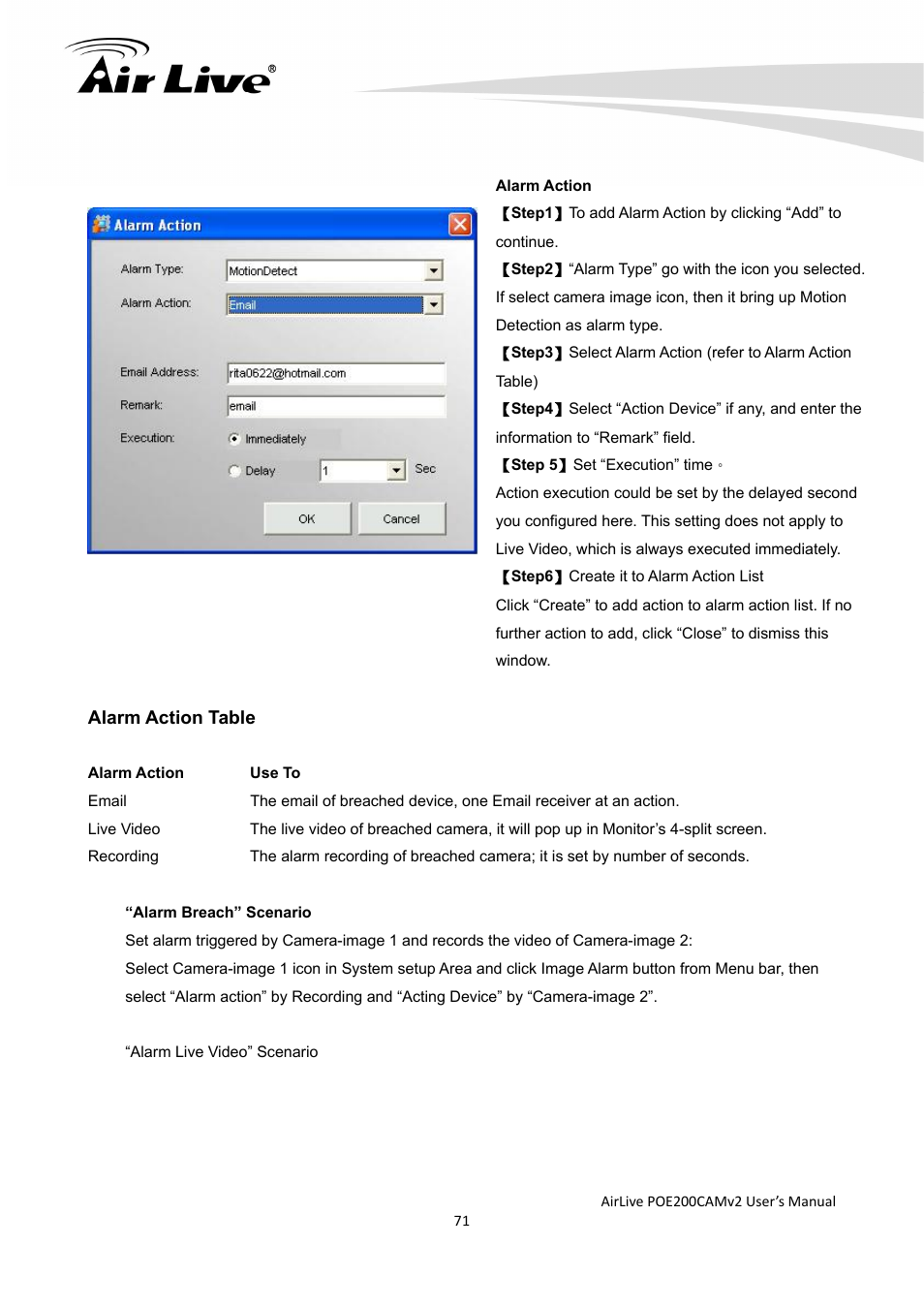 AirLive POE-200CAMv2 User Manual | Page 72 / 117