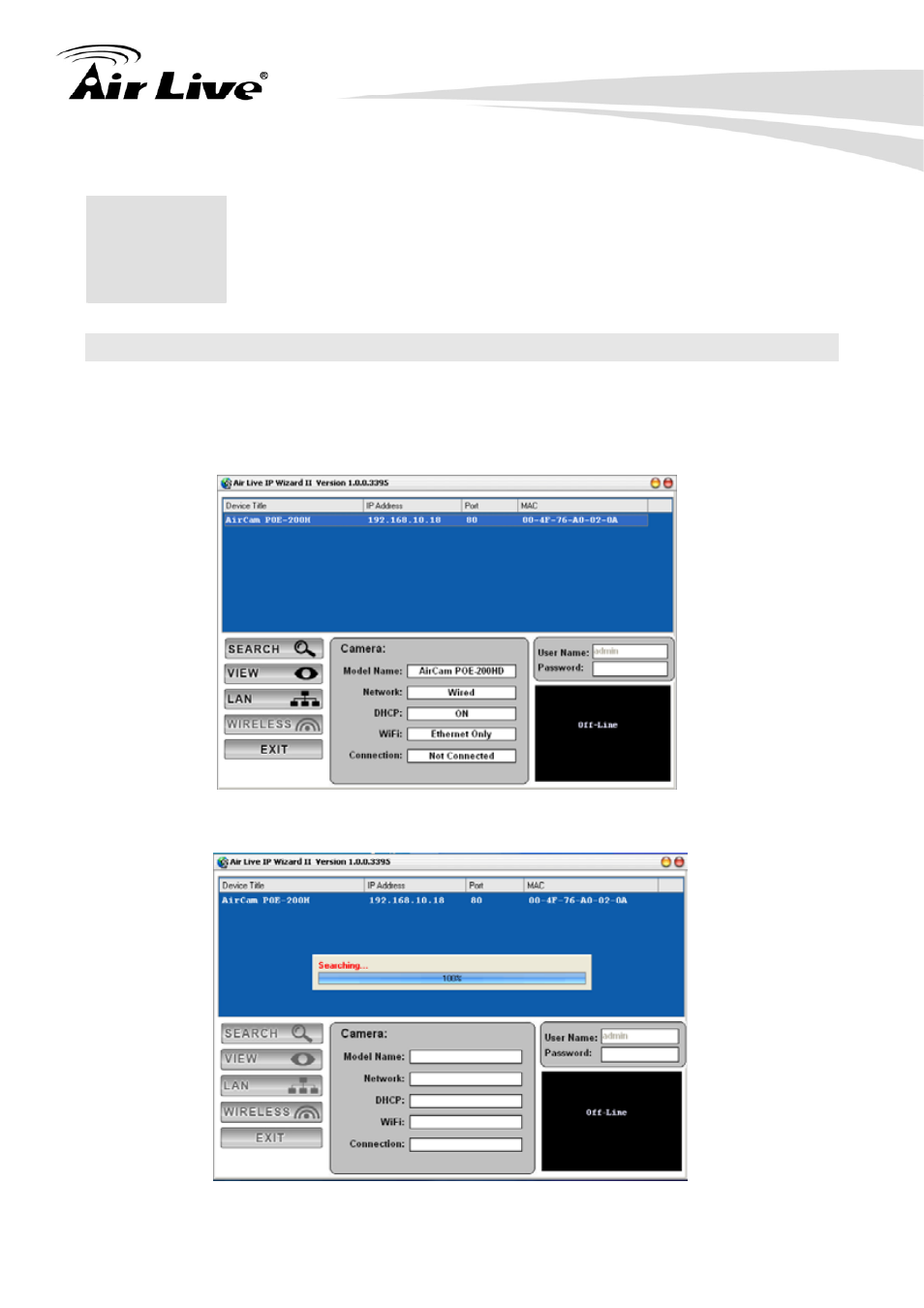 Preparation, 1 search and set up by ipwizard ii | AirLive POE-200HD User Manual | Page 11 / 81