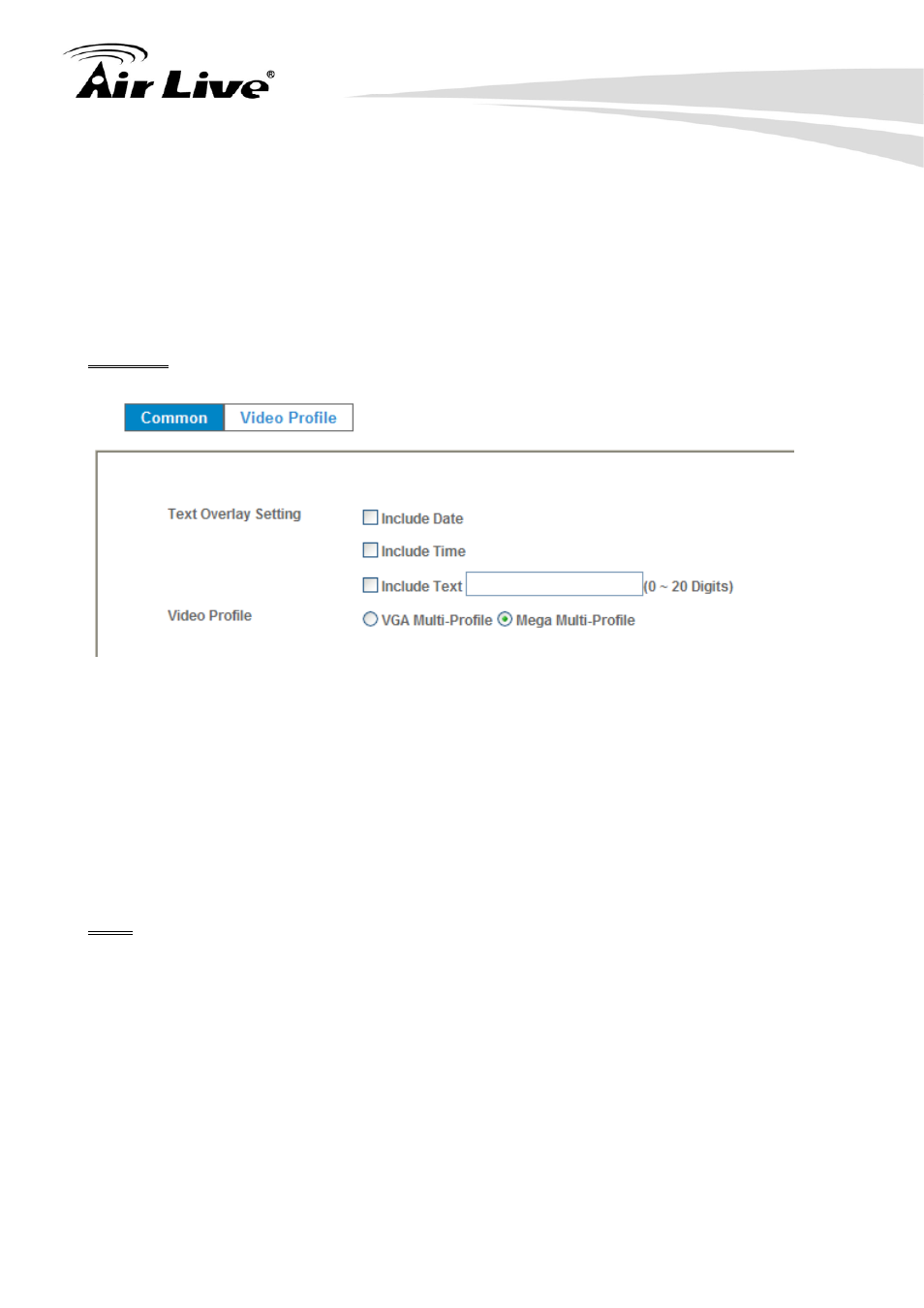 4 video: configure profile, 4 video | AirLive POE-200HD User Manual | Page 40 / 81