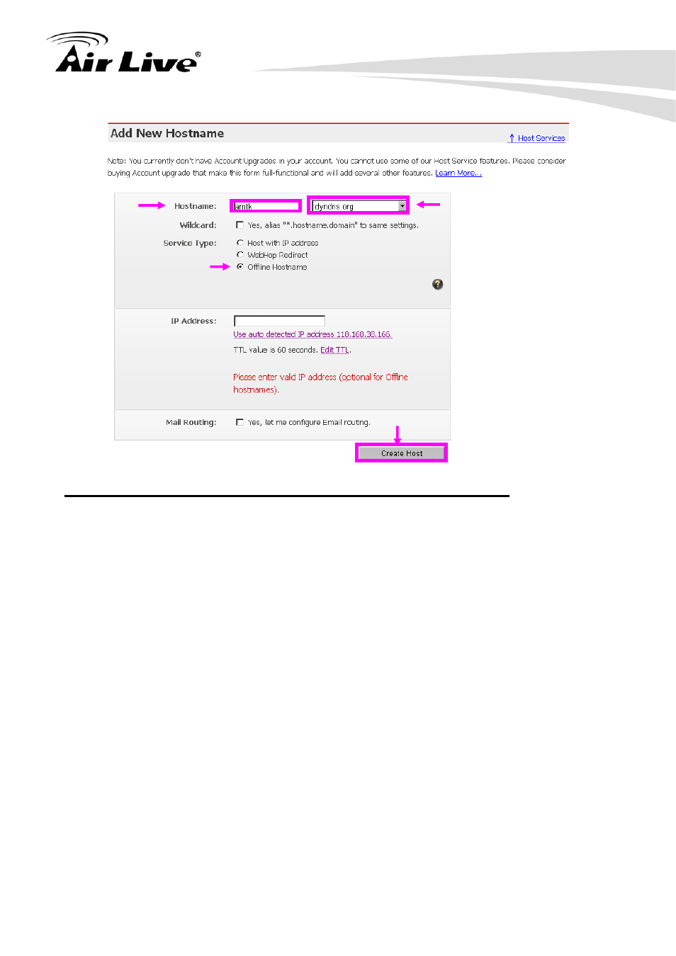 Setup the ddns and pppoe of networked device | AirLive POE-200HD User Manual | Page 74 / 81