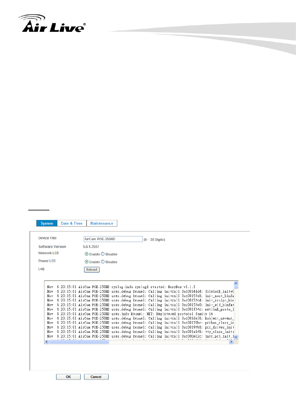 3 system : configure and maintain system, 3 system | AirLive POE-250HD User Manual | Page 37 / 81