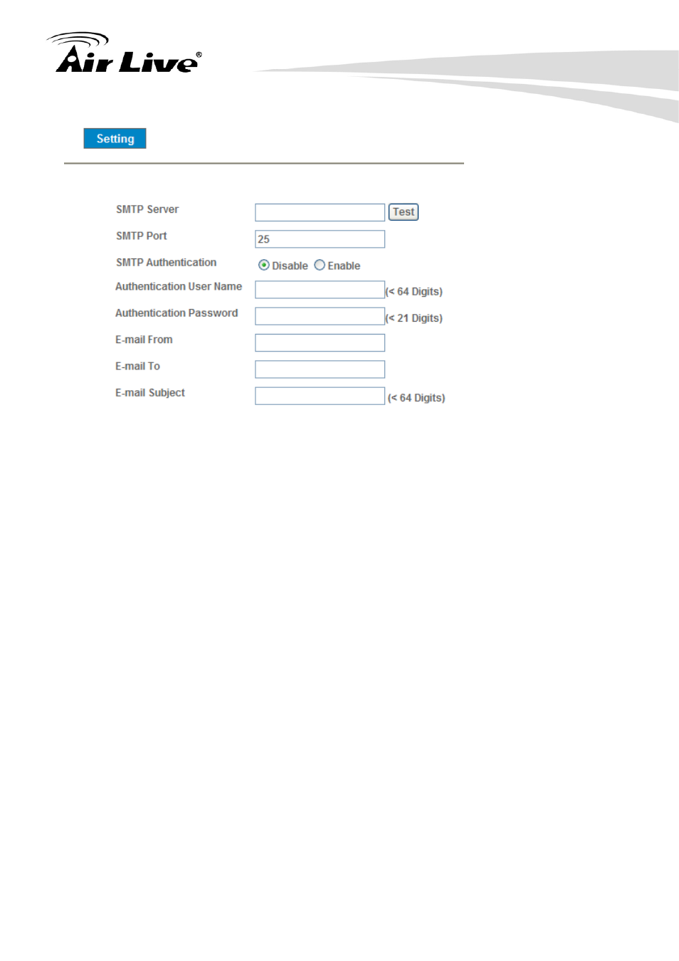 AirLive POE-250HD User Manual | Page 46 / 81