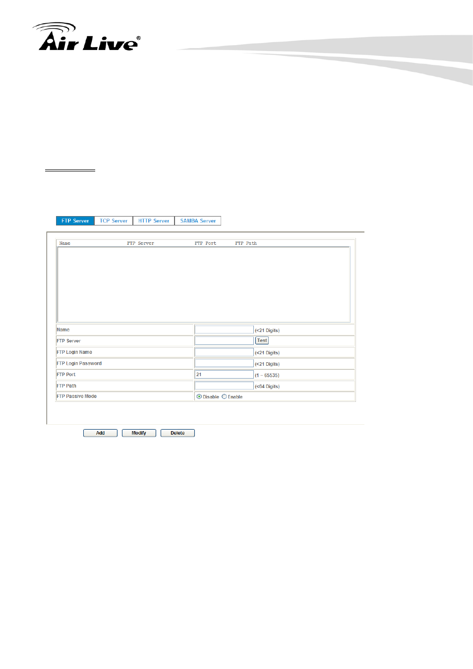 9 event server | AirLive POE-250HD User Manual | Page 48 / 81