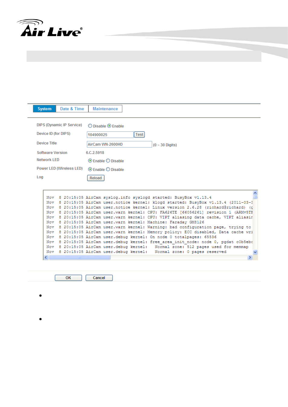 3 system: configure and maintain system, 1 system | AirLive PoE-2600HD User Manual | Page 60 / 112