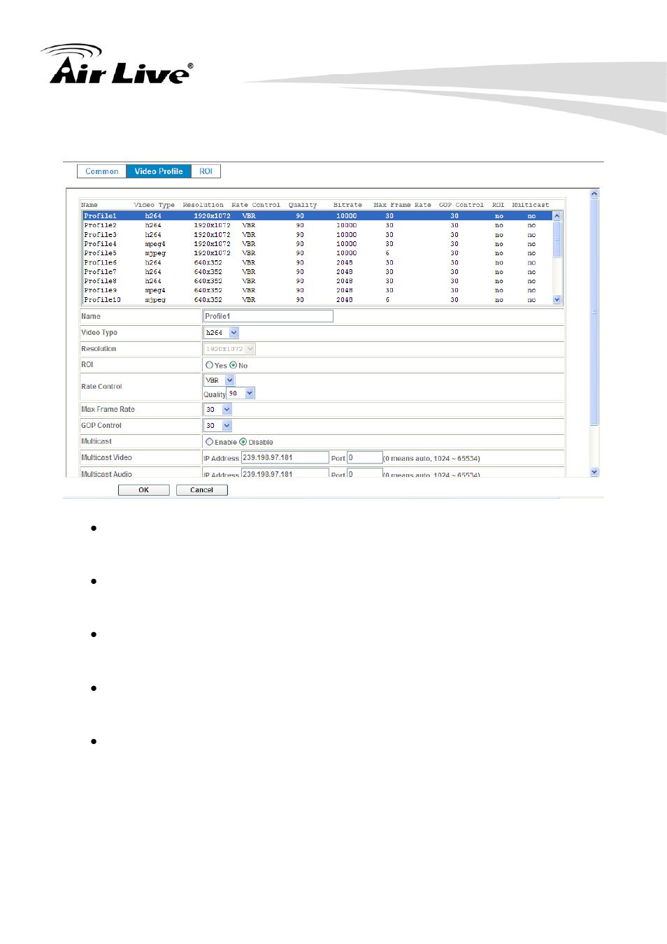 2 video profile | AirLive PoE-2600HD User Manual | Page 67 / 112