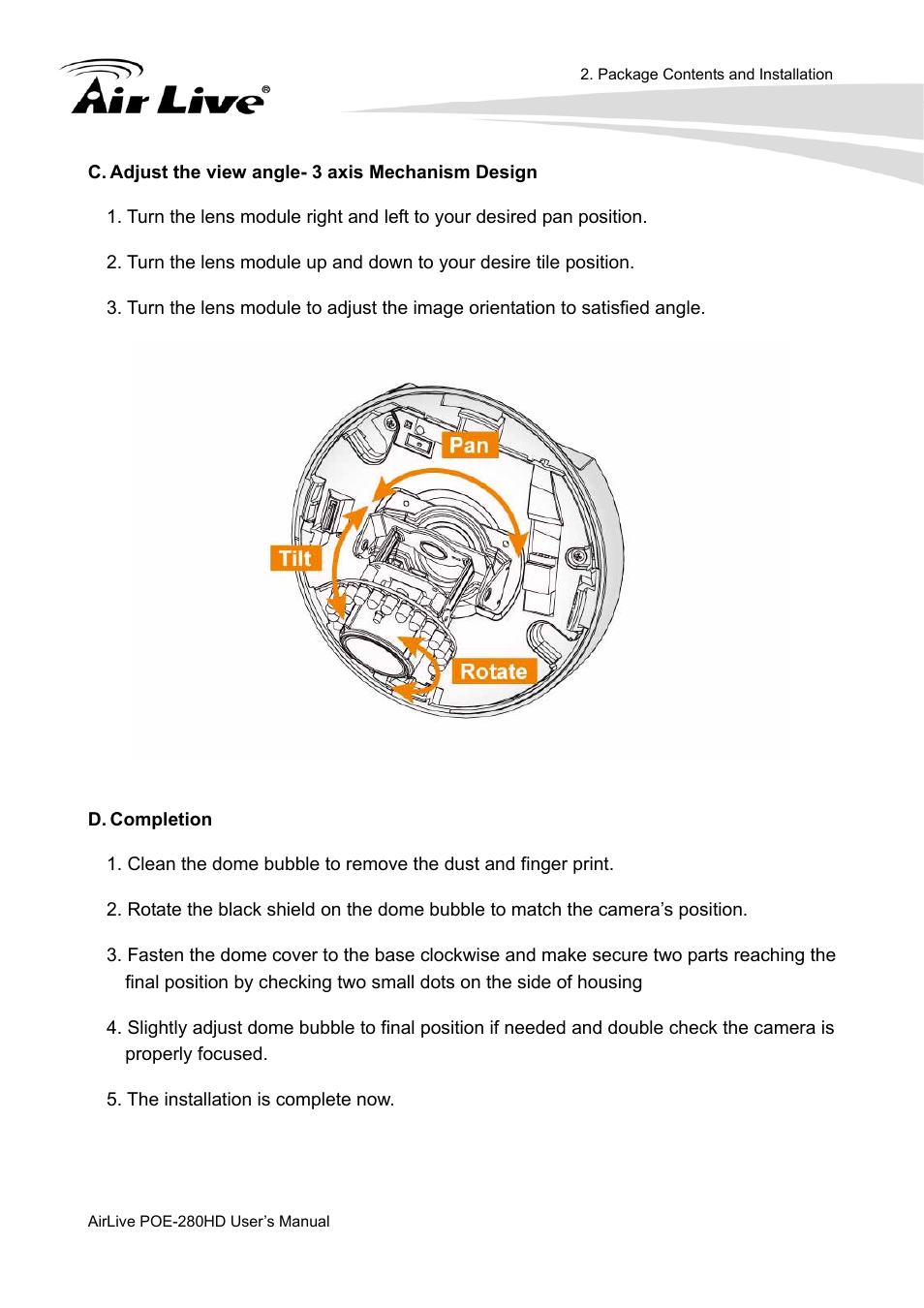 AirLive POE-280HD User Manual | Page 13 / 99