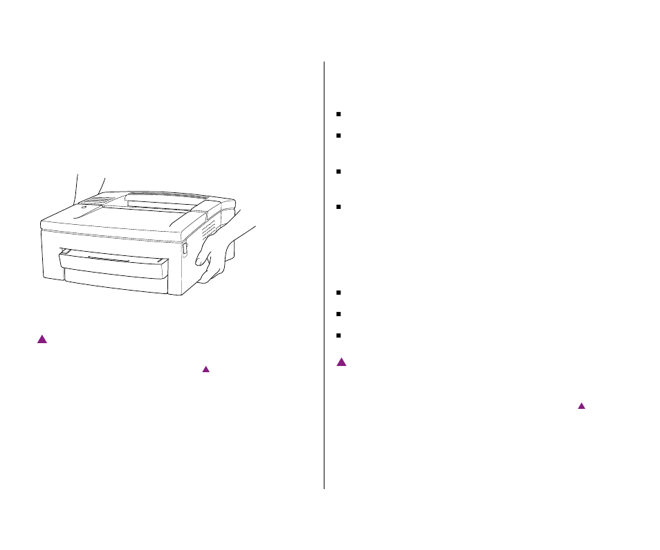 Carrying the personal laserwriter 300 2, Important safety instructions 2, Carrying the personal laserwriter 300 | Important safety instructions | Apple Personal LaserWriter300 User Manual | Page 10 / 55