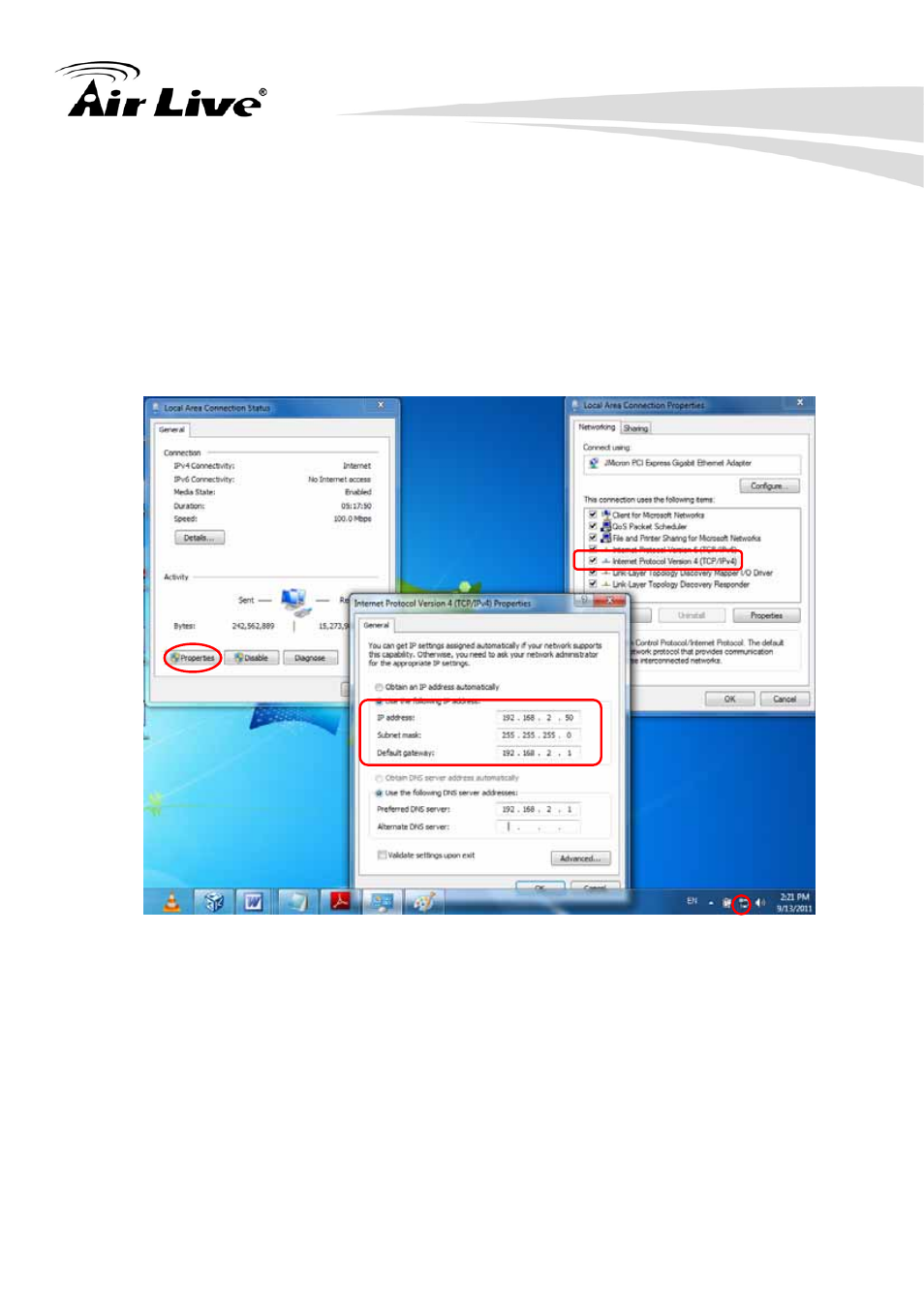 AirLive POE-FSH2422G-250 User Manual | Page 21 / 51