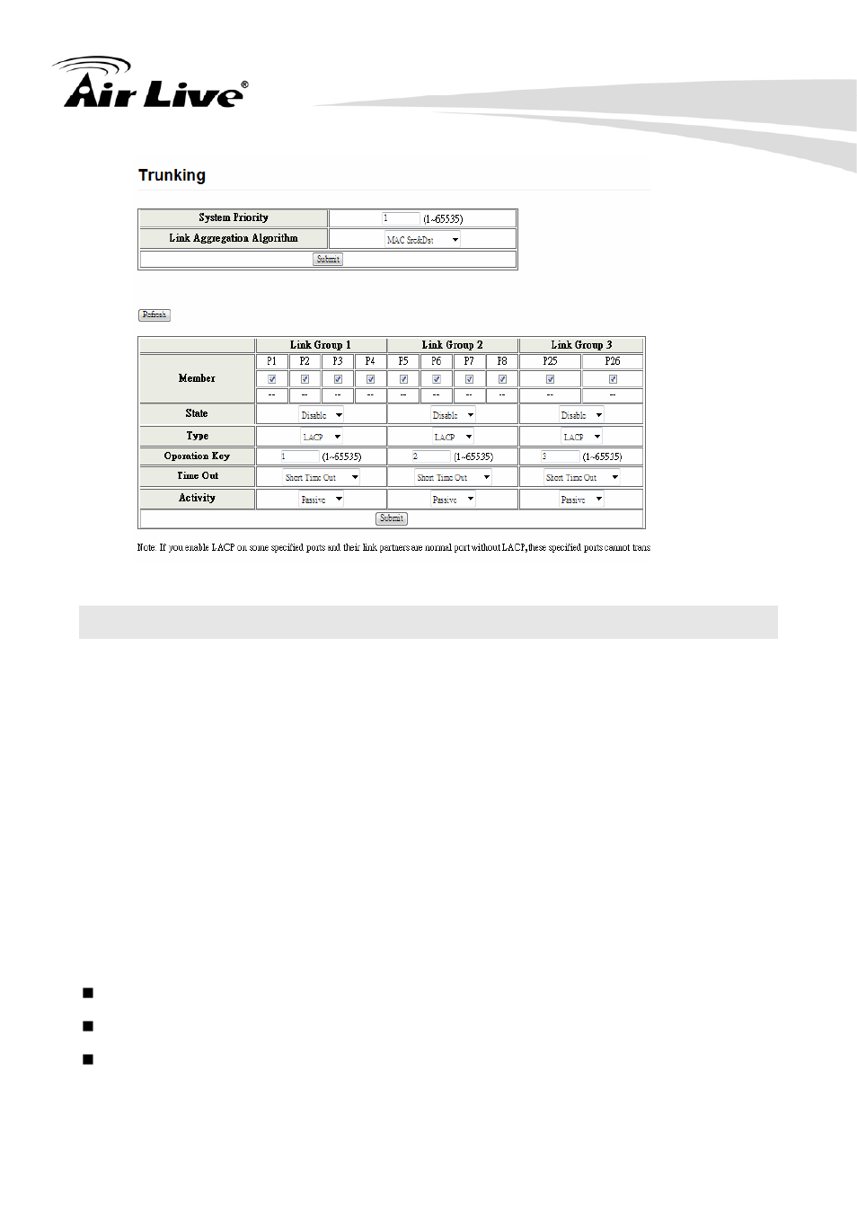 23 qos setting | AirLive POE-FSH2422G-250 User Manual | Page 38 / 51