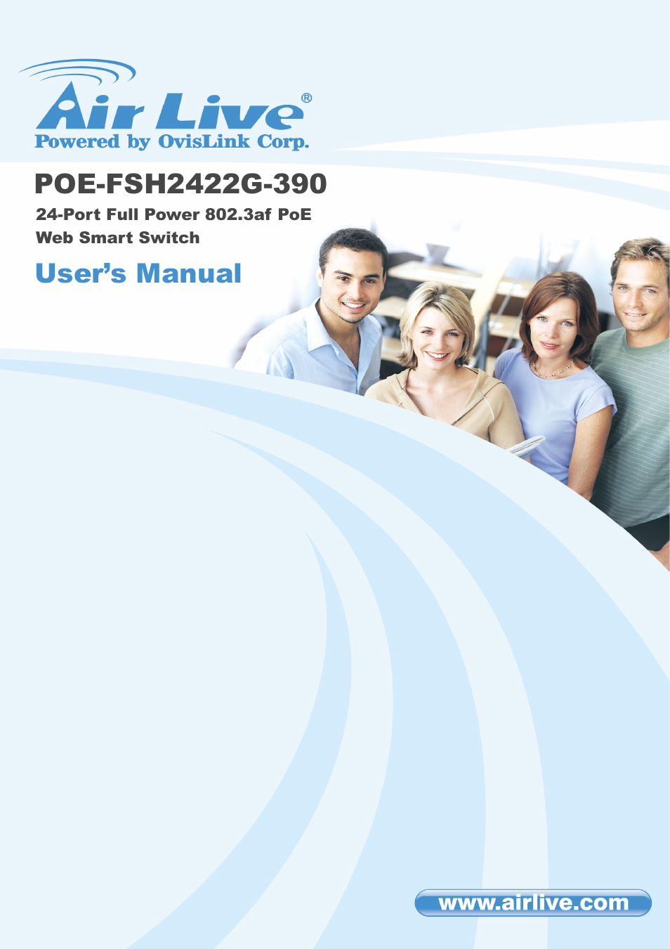 AirLive POE-FSH2422G-390 User Manual | 54 pages