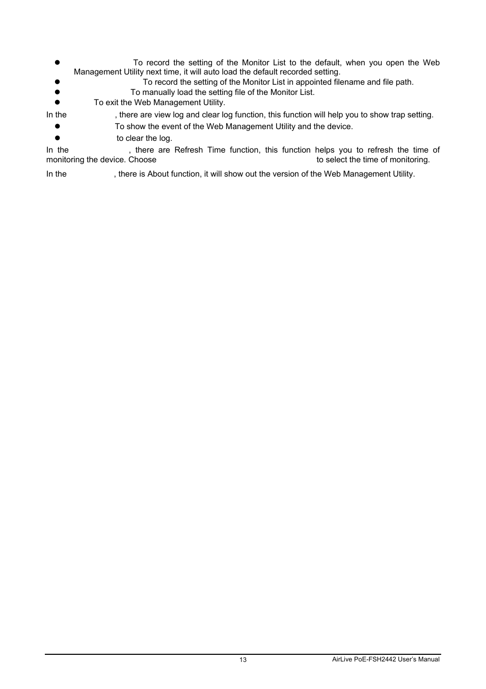 AirLive POE-FSH2442G User Manual | Page 20 / 33