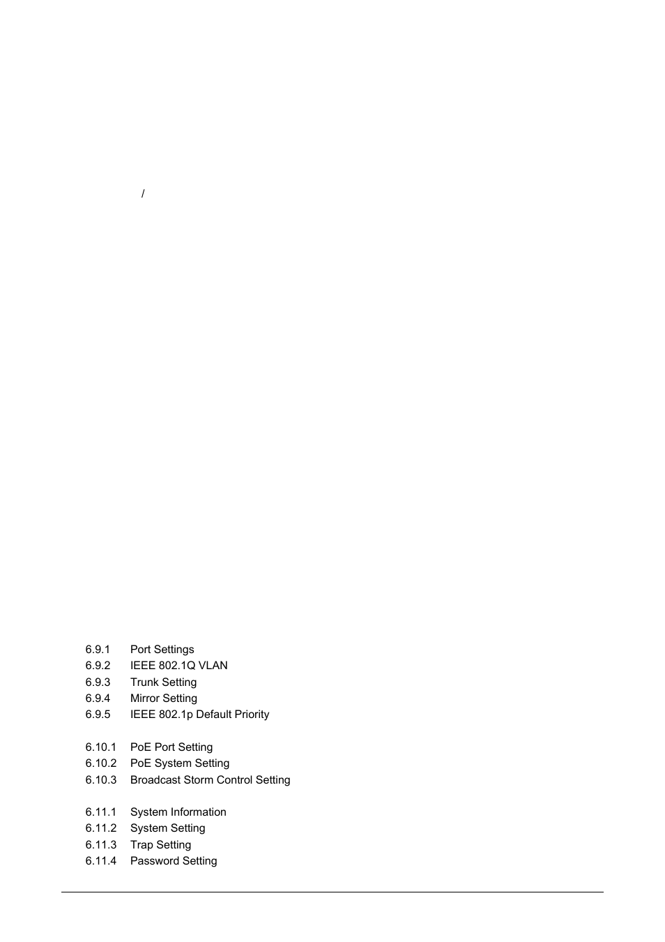 Content | AirLive POE-FSH2442G User Manual | Page 6 / 33