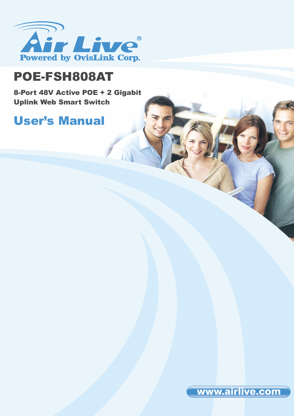 AirLive POE-FSH808AT User Manual | 59 pages