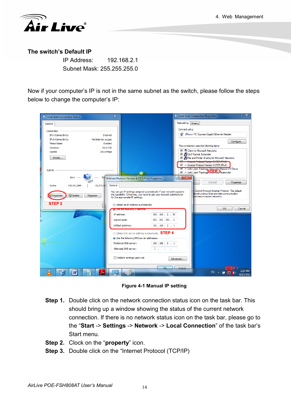 AirLive POE-FSH808AT User Manual | Page 19 / 59