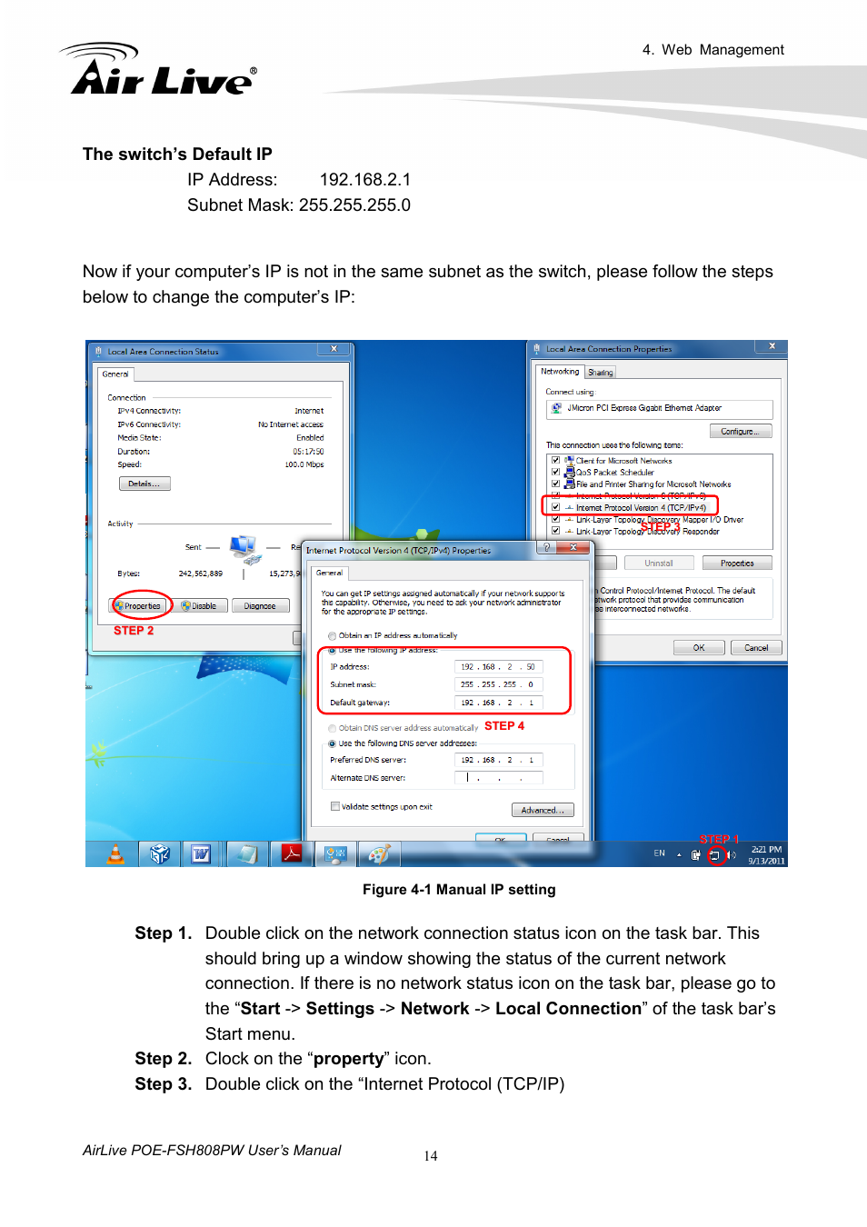 AirLive POE-FSH808PW User Manual | Page 19 / 58