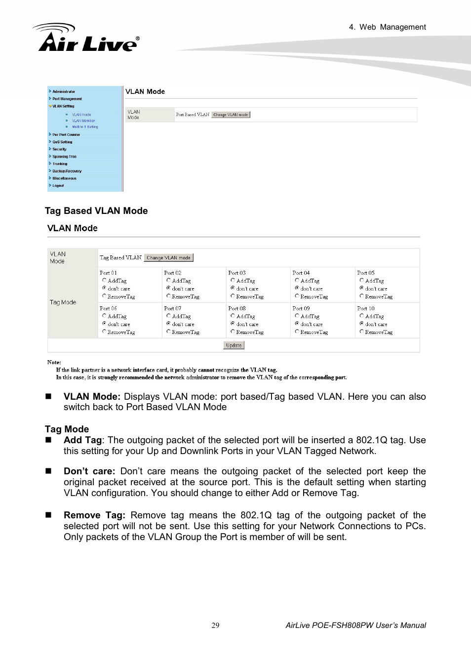 AirLive POE-FSH808PW User Manual | Page 34 / 58