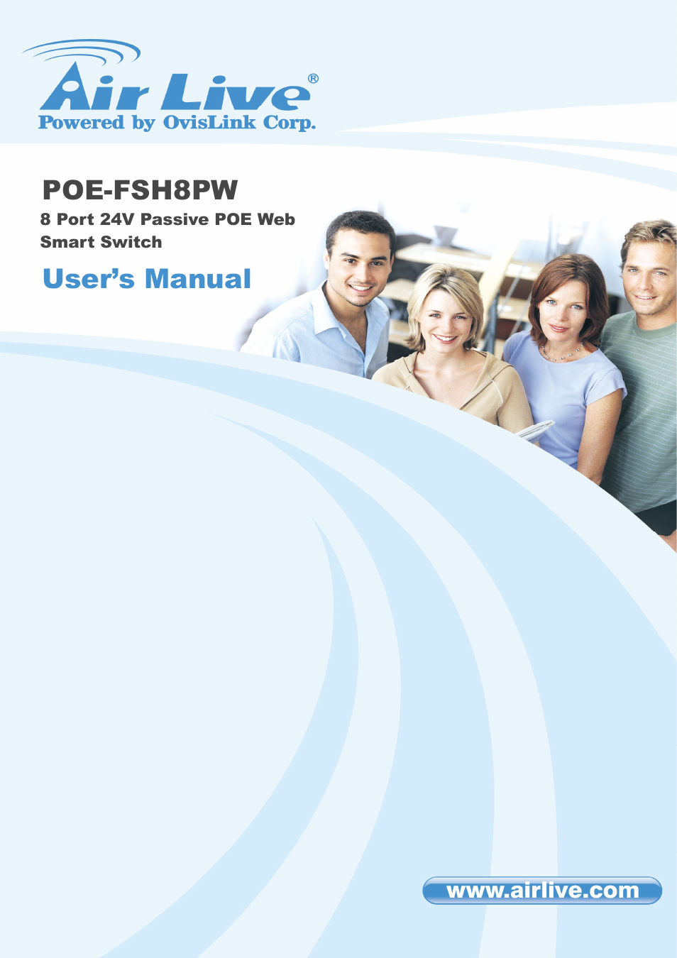 AirLive POE-FSH8PW User Manual | 51 pages