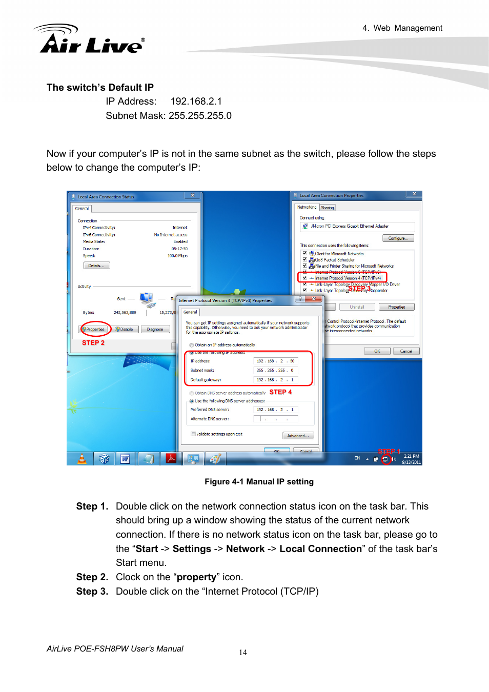 AirLive POE-FSH8PW User Manual | Page 19 / 51