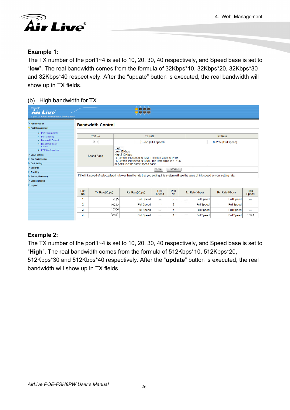 AirLive POE-FSH8PW User Manual | Page 31 / 51