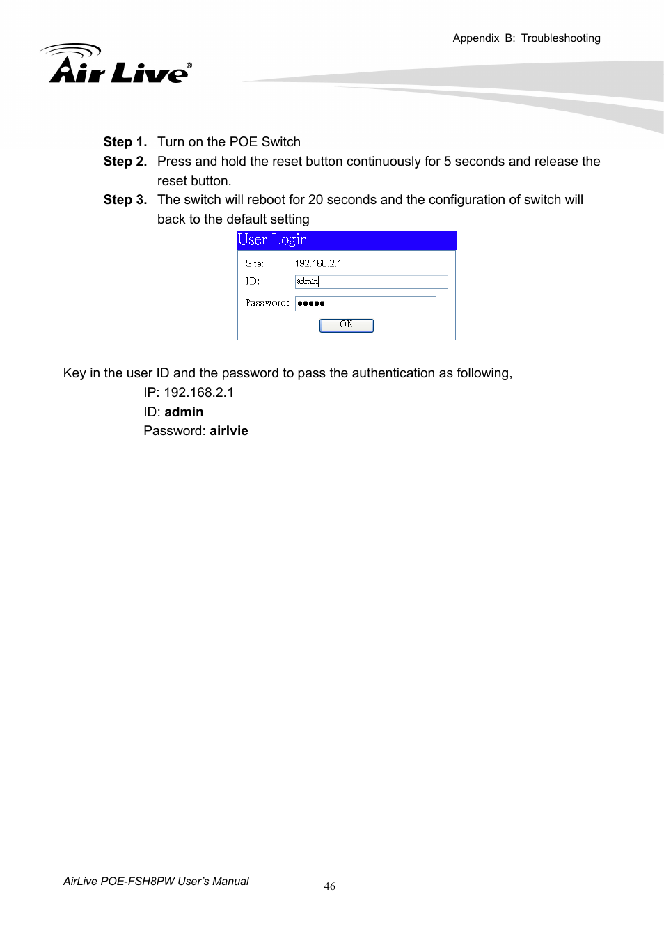 AirLive POE-FSH8PW User Manual | Page 51 / 51