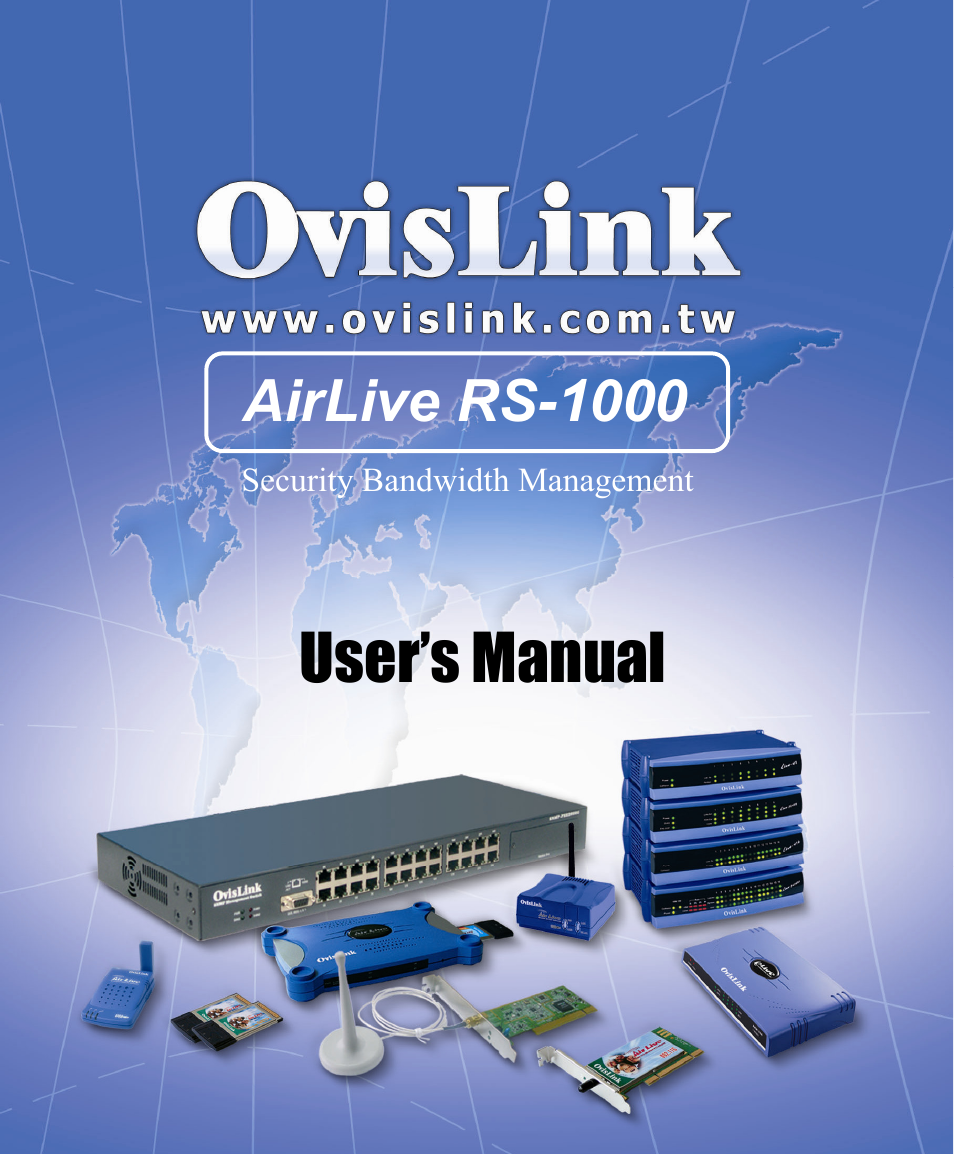 AirLive RS-1000 User Manual | 197 pages