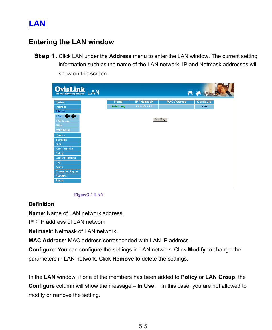 AirLive RS-1000 User Manual | Page 60 / 197