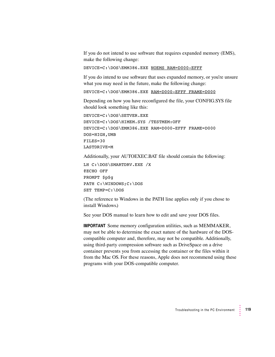 Apple Mac Performa 640 series User Manual | Page 127 / 196