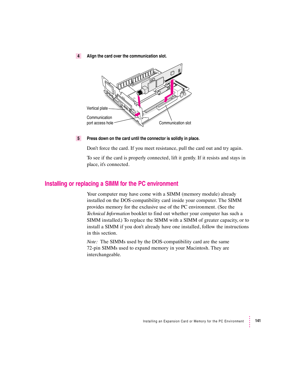 Apple Mac Performa 640 series User Manual | Page 149 / 196