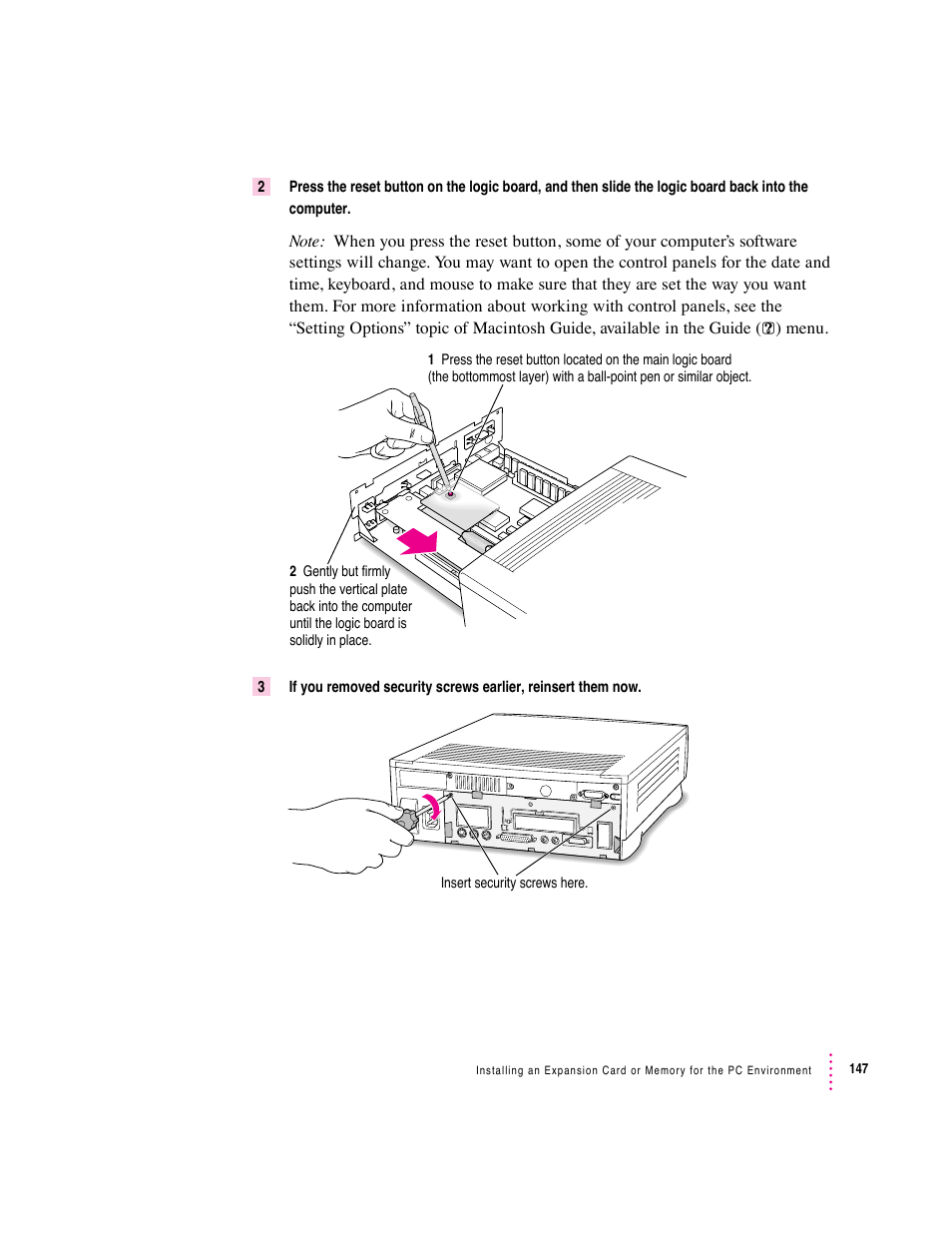 Apple Mac Performa 640 series User Manual | Page 155 / 196