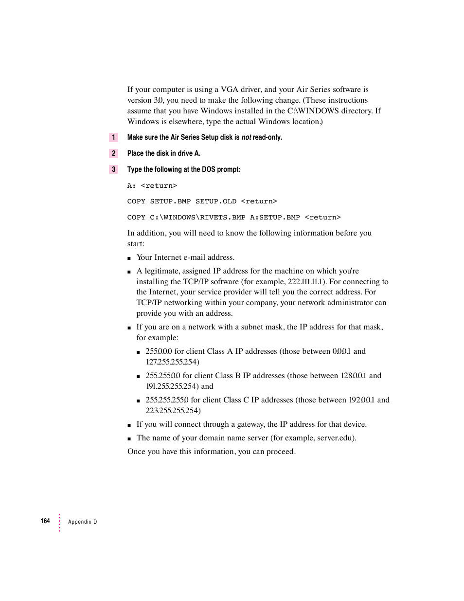 Apple Mac Performa 640 series User Manual | Page 172 / 196