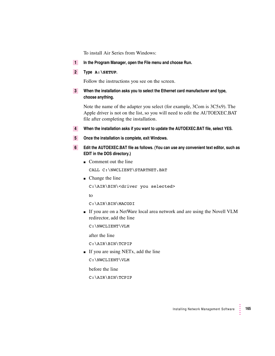 Apple Mac Performa 640 series User Manual | Page 173 / 196