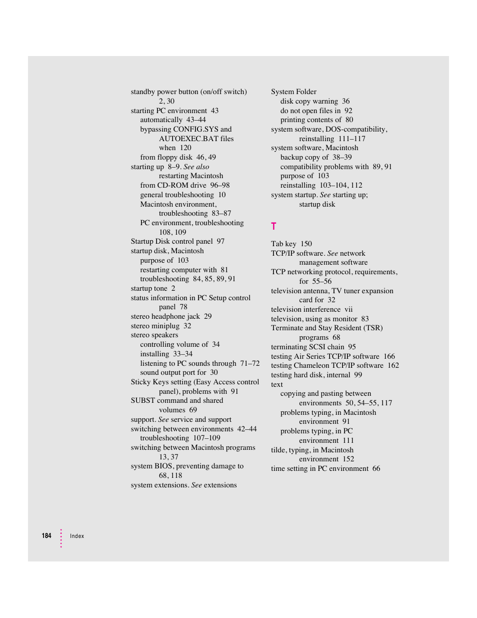 Apple Mac Performa 640 series User Manual | Page 192 / 196