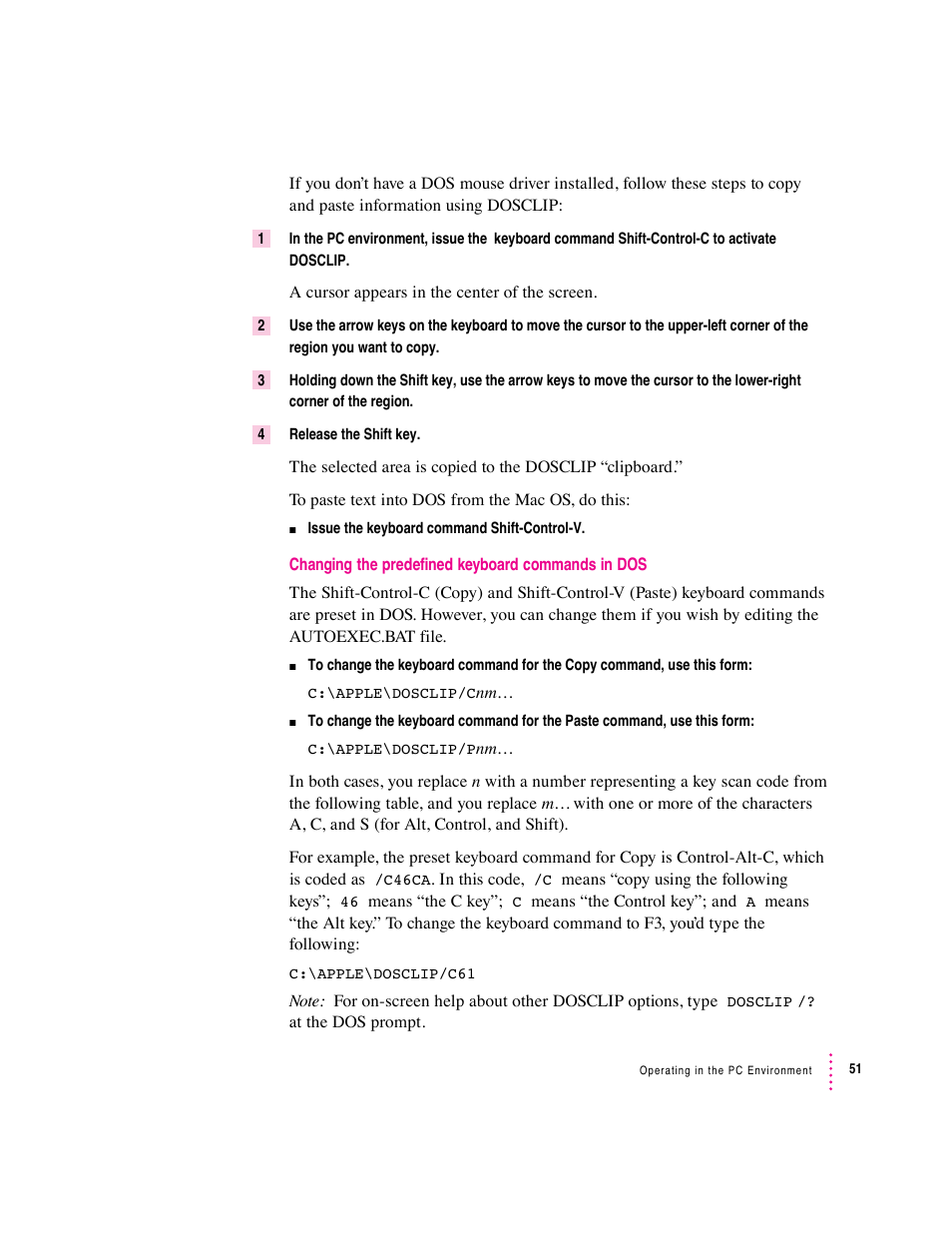 Apple Mac Performa 640 series User Manual | Page 60 / 196