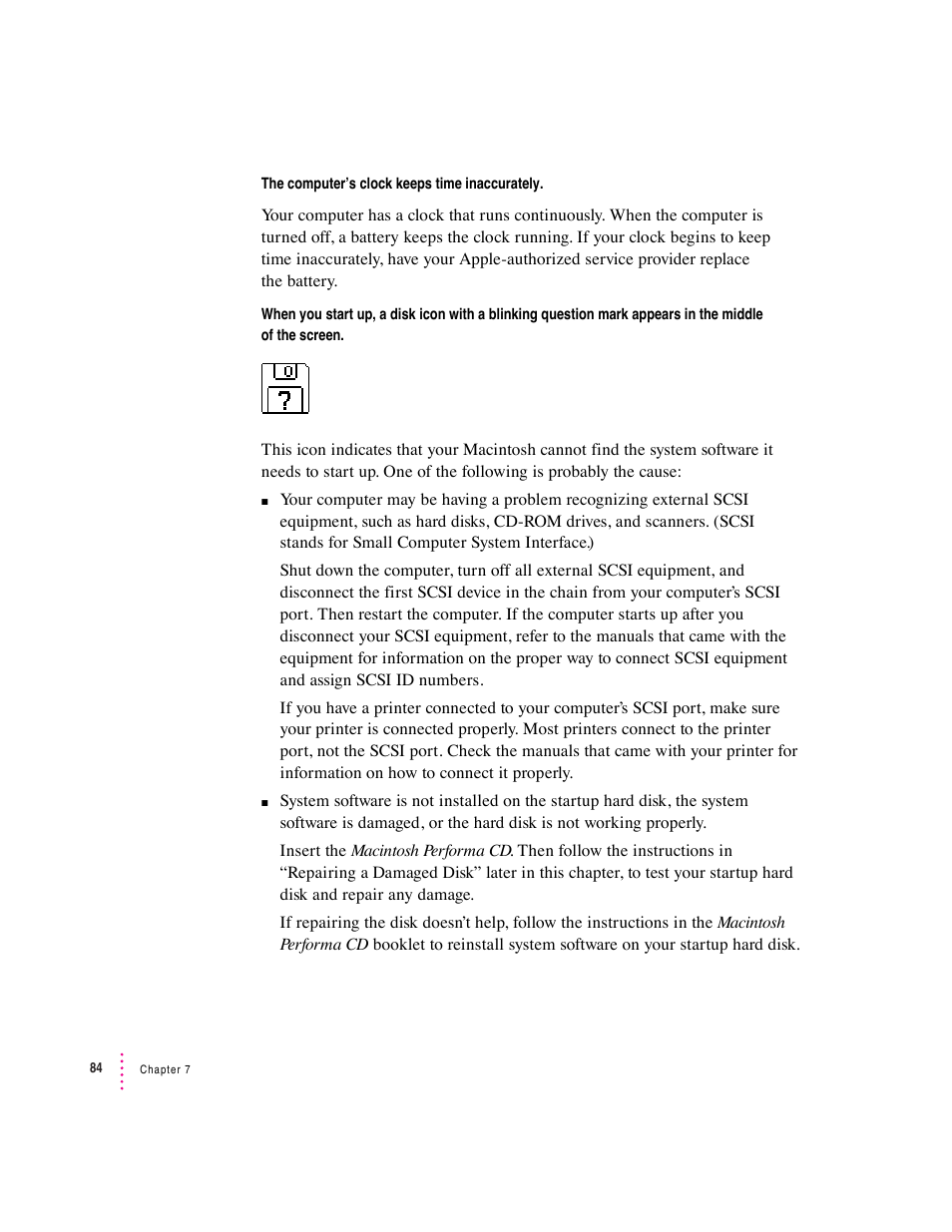 Apple Mac Performa 640 series User Manual | Page 92 / 196