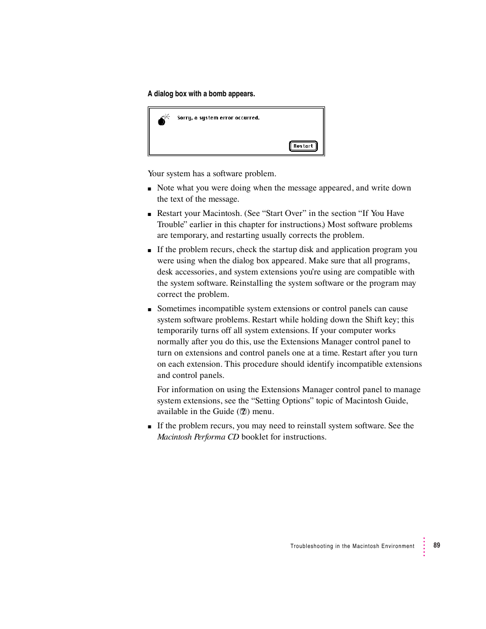 Apple Mac Performa 640 series User Manual | Page 97 / 196