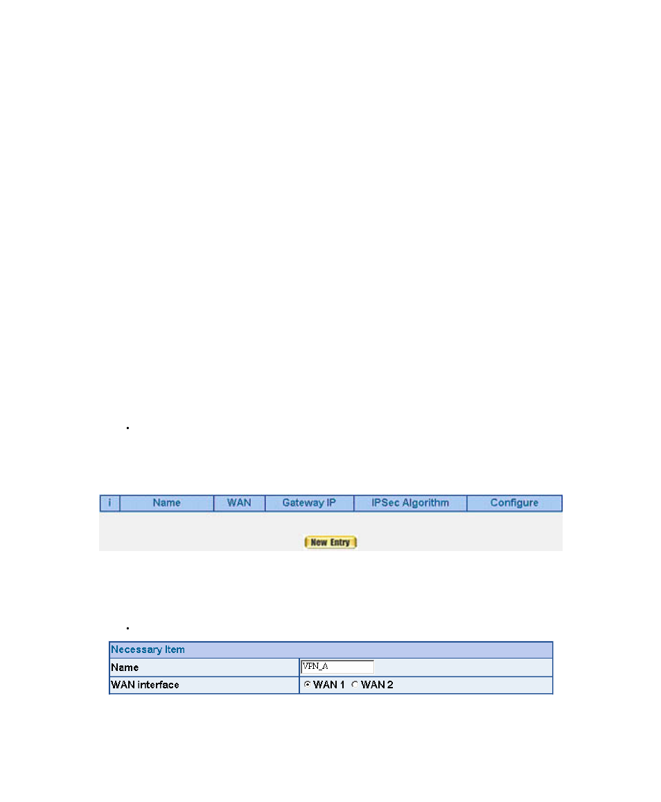 Setting ipsec vpn connection, Setting ipsec vpn connection between two rs-1200 | AirLive RS-1200 User Manual | Page 132 / 234