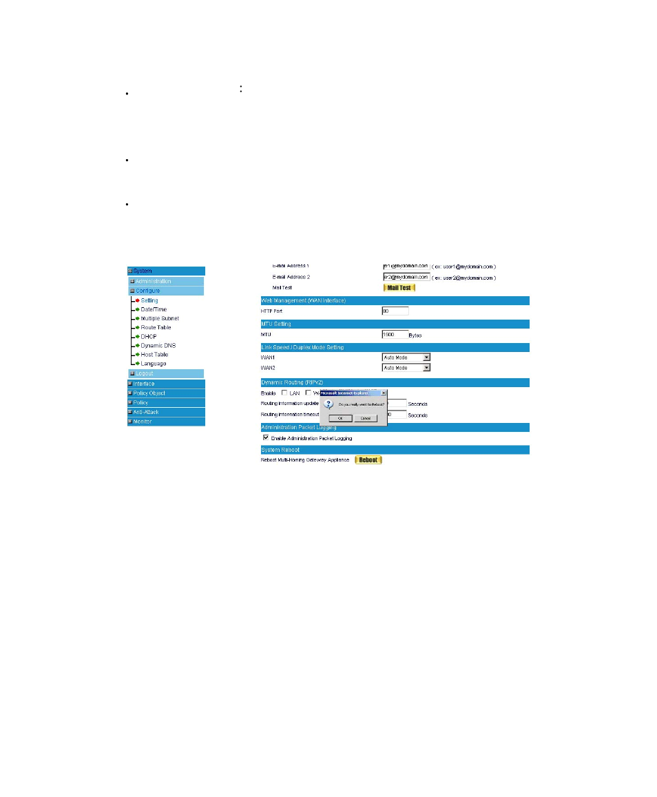 Reboot rs-1200 | AirLive RS-1200 User Manual | Page 21 / 234