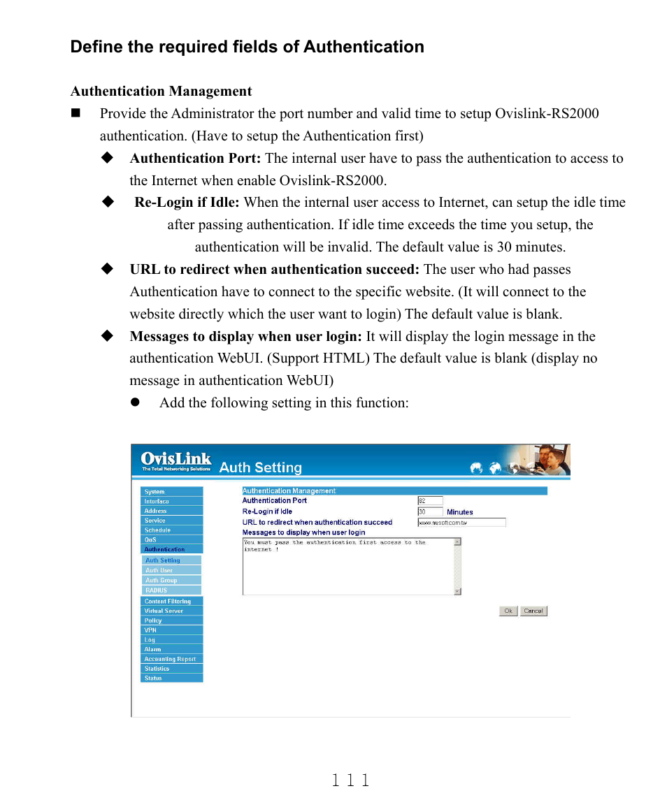 AirLive RS-2000 User Manual | Page 112 / 363