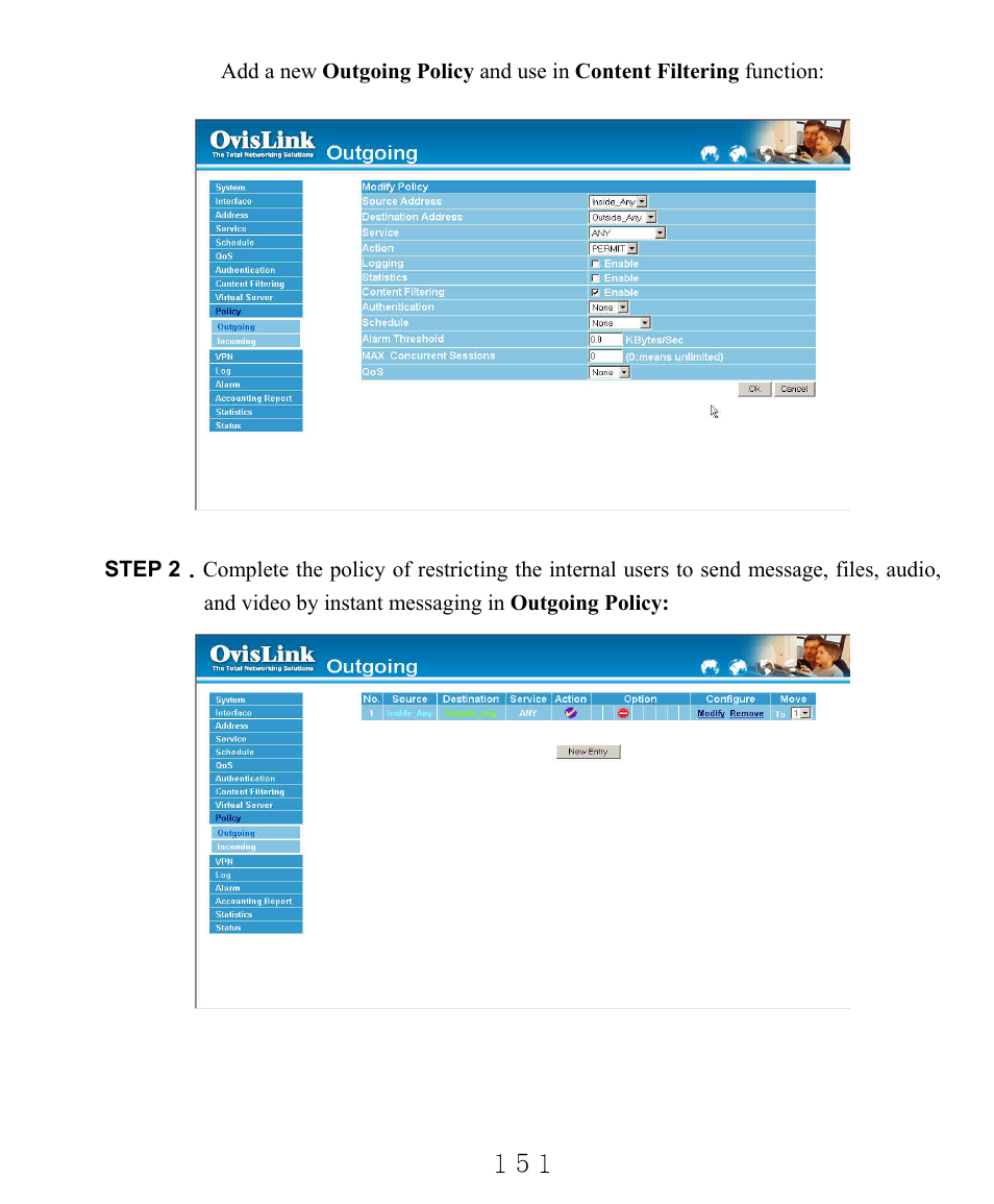 AirLive RS-2000 User Manual | Page 152 / 363