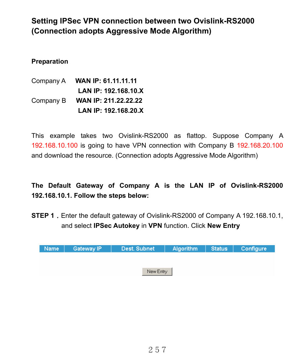 AirLive RS-2000 User Manual | Page 258 / 363