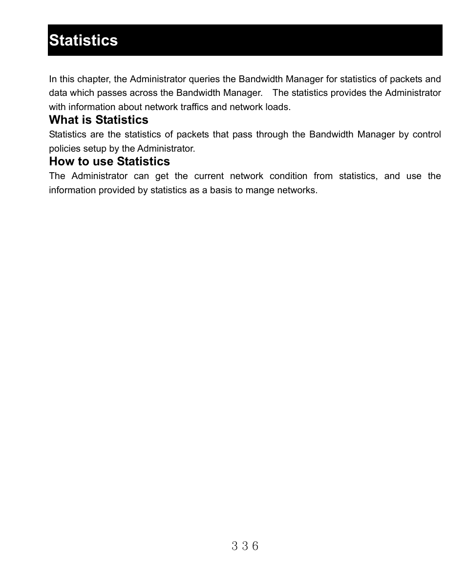 Statistics | AirLive RS-2000 User Manual | Page 337 / 363