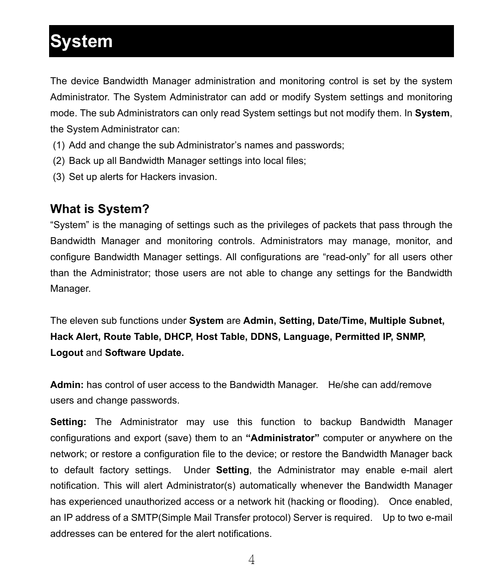 System, What is system | AirLive RS-2000 User Manual | Page 5 / 363