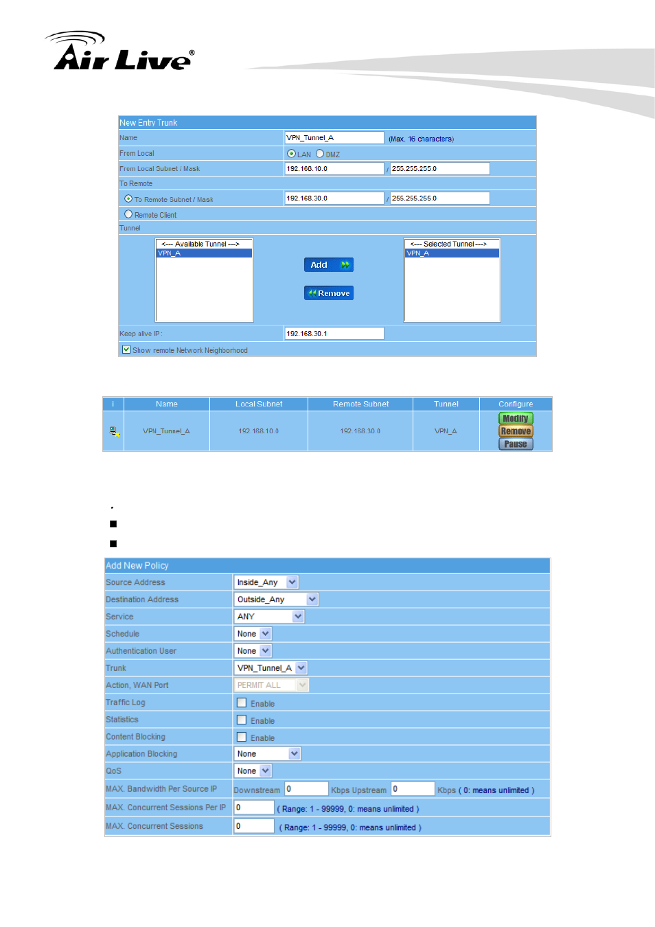 AirLive RS-2500 User Manual | Page 125 / 247