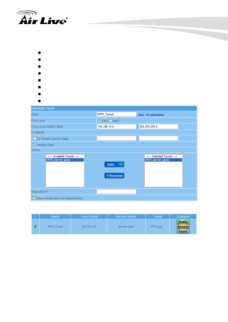 AirLive RS-2500 User Manual | Page 150 / 247
