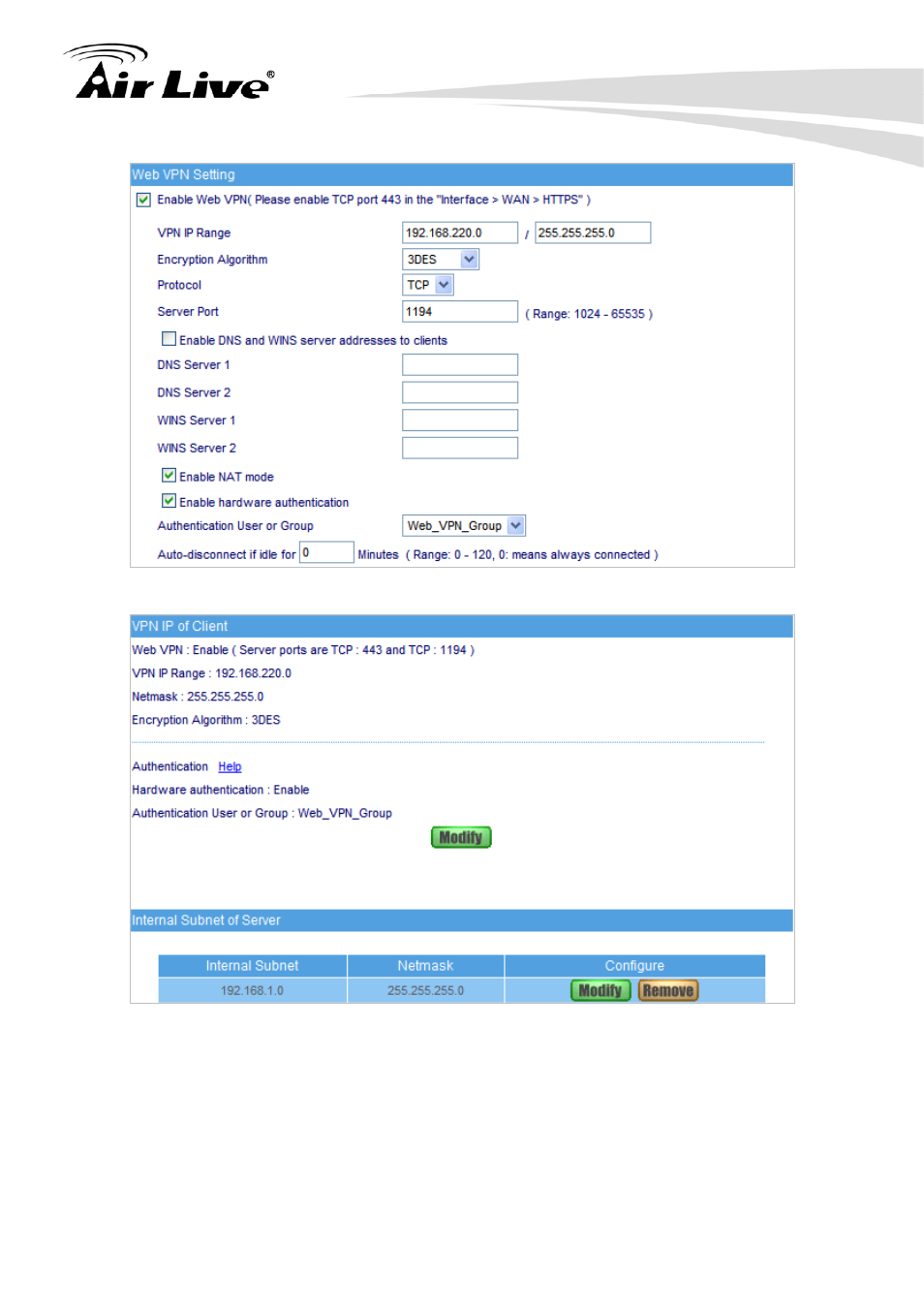 AirLive RS-2500 User Manual | Page 183 / 247