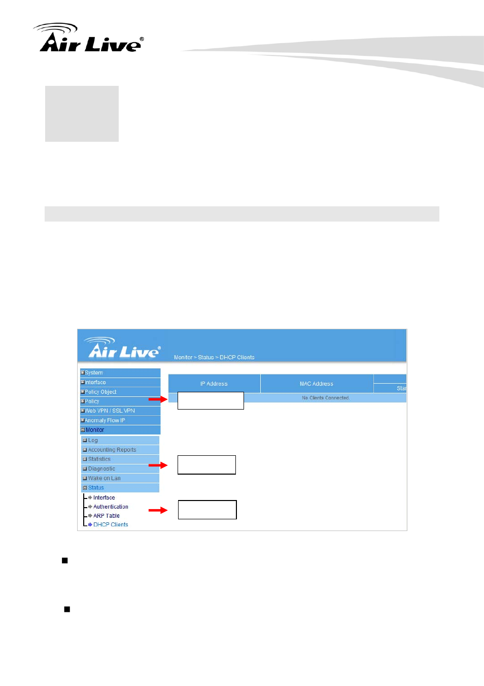 Web management, 1 about rs-2500’s menu structure | AirLive RS-2500 User Manual | Page 23 / 247