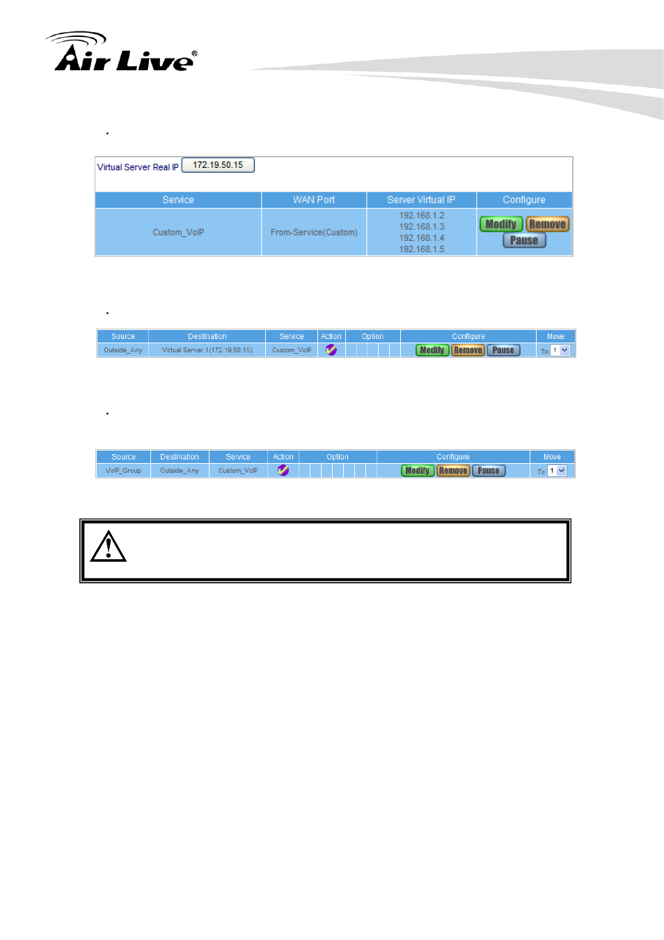 AirLive RS-2500 User Manual | Page 62 / 247