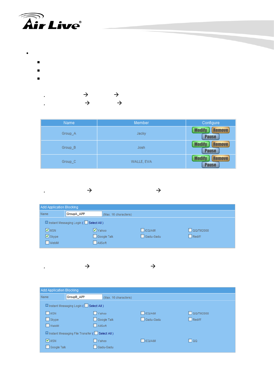 AirLive RS-2500 User Manual | Page 91 / 247