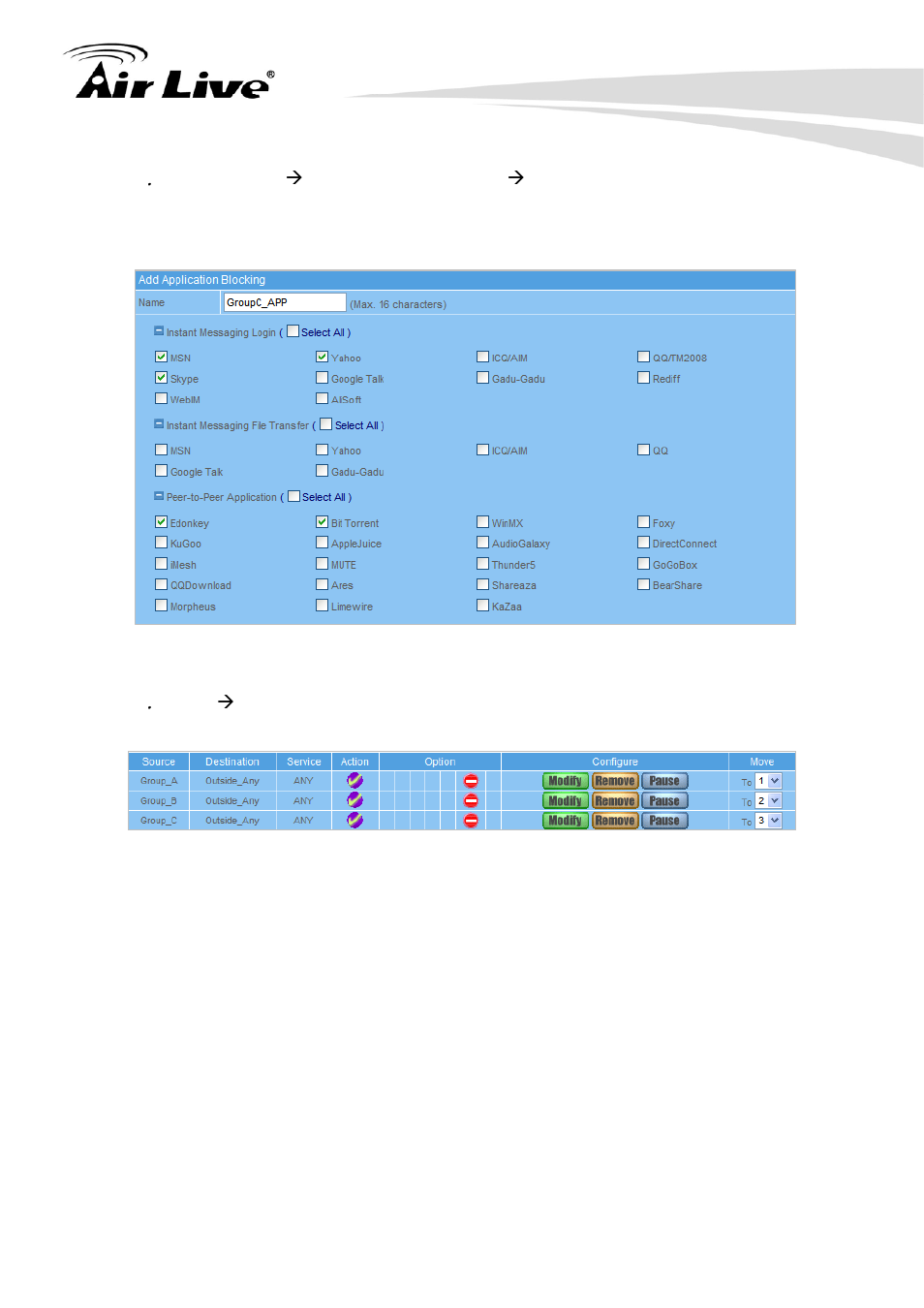 AirLive RS-2500 User Manual | Page 92 / 247