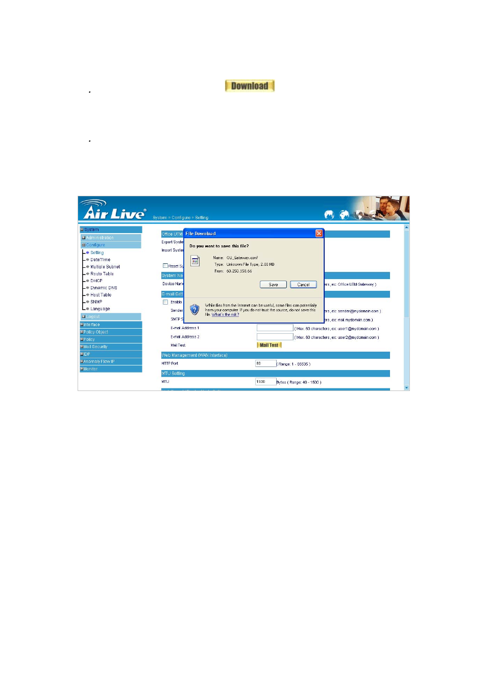 AirLive RS-3000 User Manual | Page 19 / 272